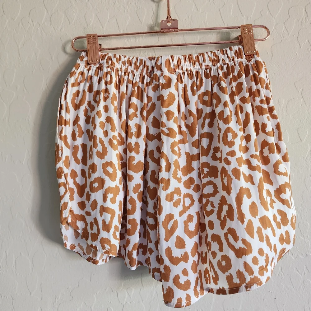 Van Winkle &‎ CO Animal Print Sleep Shorts XS NWT